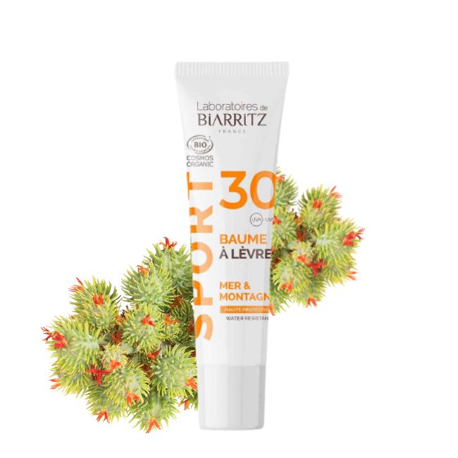 Protector solar para hacer deporte balsamo labial SPF 30 de Laboratories de Biarritz